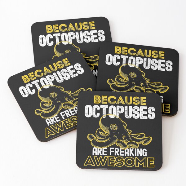 Item preview, Because Octopuses Are Freaking Awesome designed and sold by StudioAquaLumos.