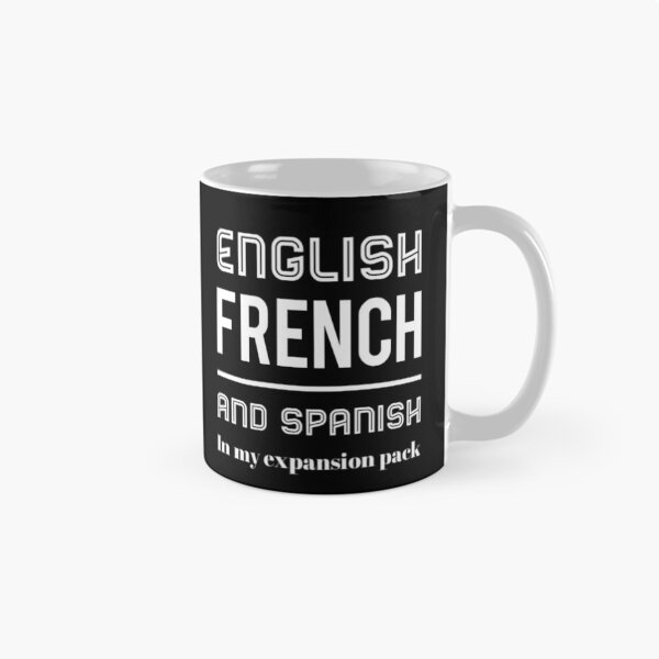 Item preview, French and Spanish Speaker designed and sold by Davit Farmanyan.