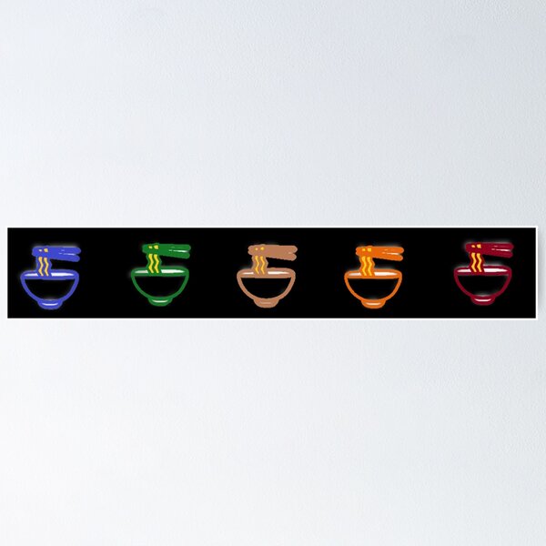 Item preview, RAMEN RAINBOW PATTERN designed and sold by THE AMERICAN TEEVANGELIST.