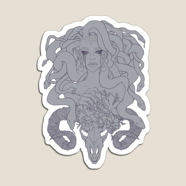 Item preview, Stone Medusa designed and sold by phoenixResting.
