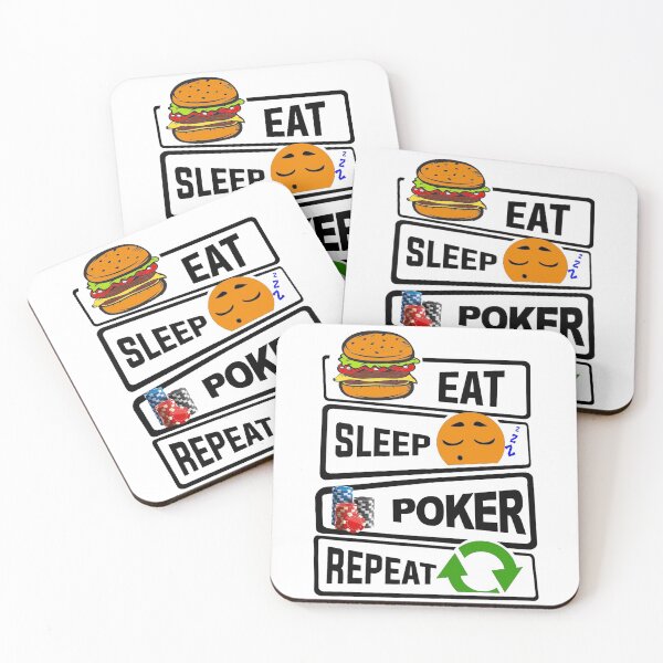 Item preview, Eat Sleep Joker Repeat Funny illustration Gift designed and sold by KO-Design.
