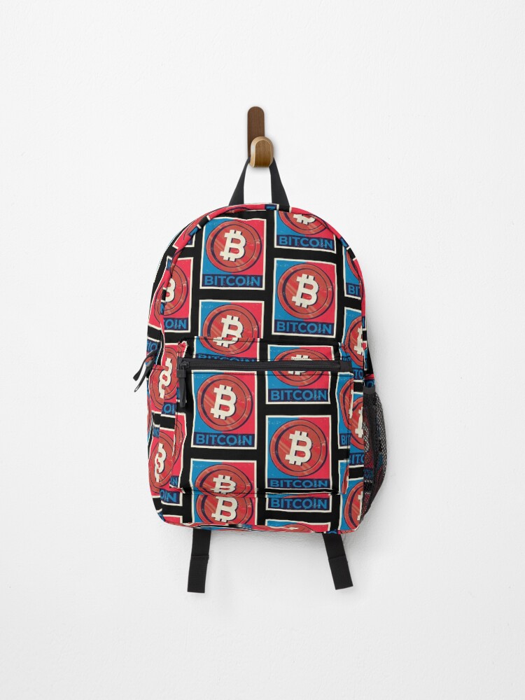 Thumbnail 1 of 3, Backpack, Bitcoin Crypto designed and sold by DesignTribe.