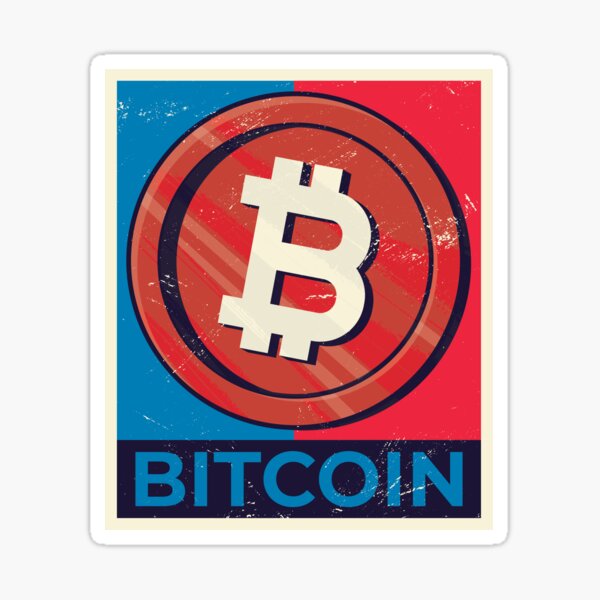 Bitcoin Crypto Sticker