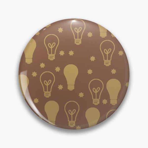 Item preview, brown bulb pattern  designed and sold by BetterDreams.