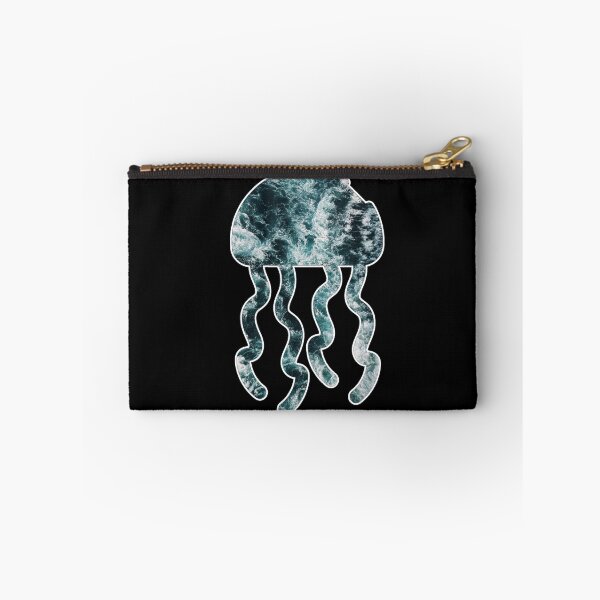 Item preview, waves jellyfish silhouette designed and sold by Bizarro23.