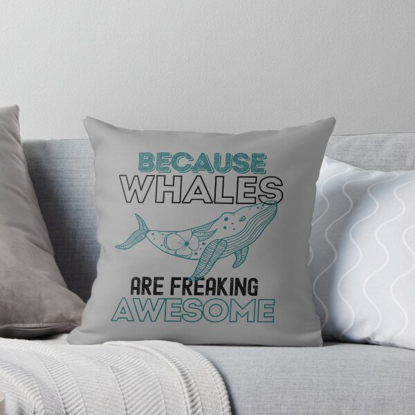 Item preview, Because Whales Are Freaking Awesome designed and sold by StudioAquaLumos.