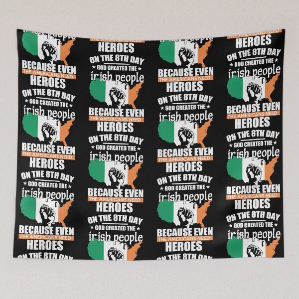 Item preview, God Created  Irish People designed and sold by ubantee.