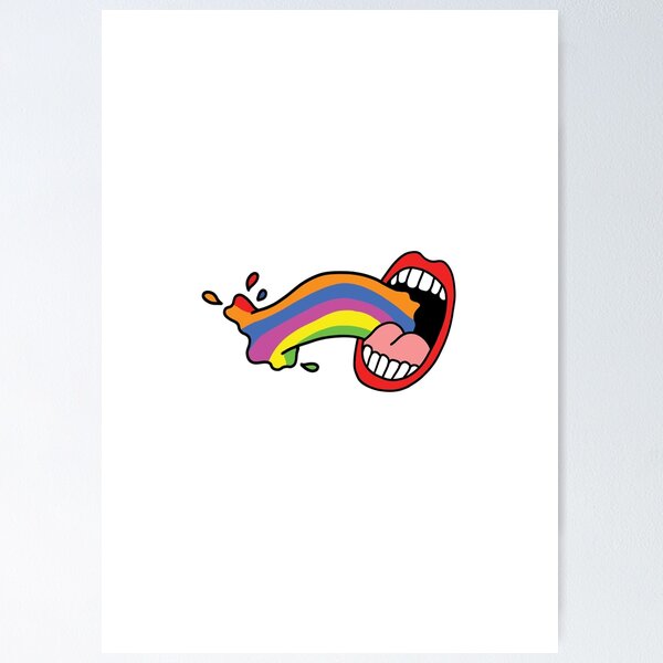 Item preview, Mouth Producing Rainbow designed and sold by cduthie.