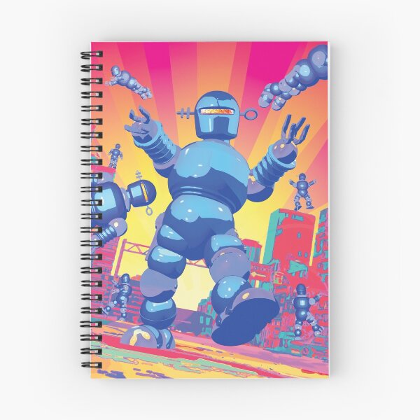 Item preview, INVASION OF THE GIANT ROBOTS! designed and sold by boblea.
