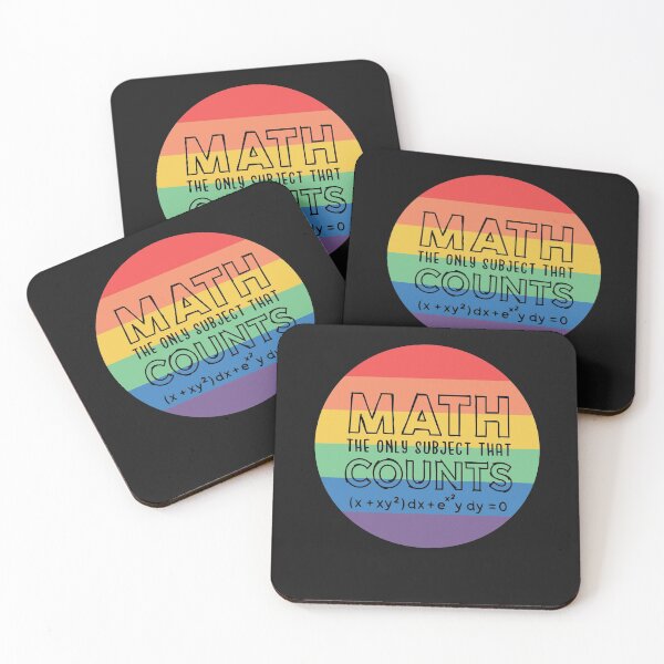 Item preview, Math The Only Subject That Counts  designed and sold by Pixelcraftsmith.