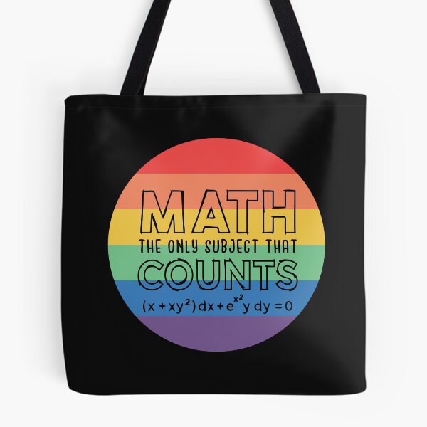 Item preview, Math The Only Subject That Counts  designed and sold by Pixelcraftsmith.
