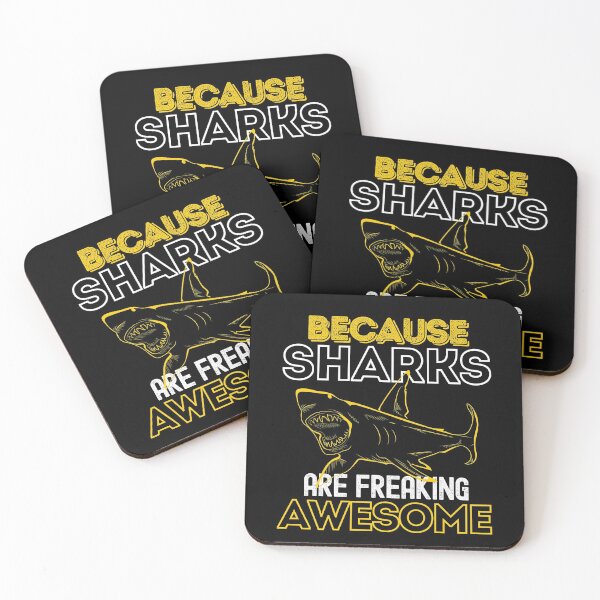 Item preview, Because Sharks Are Freaking Awesome designed and sold by StudioAquaLumos.