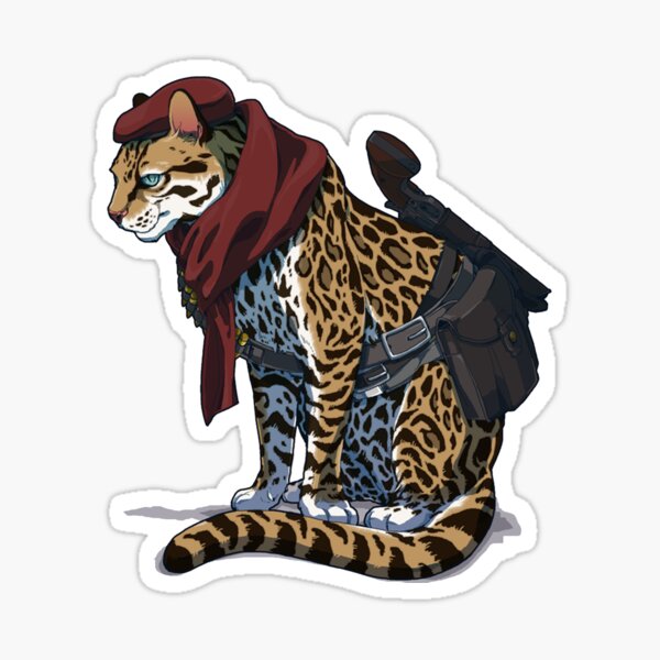 Revolver Ocelot Sticker