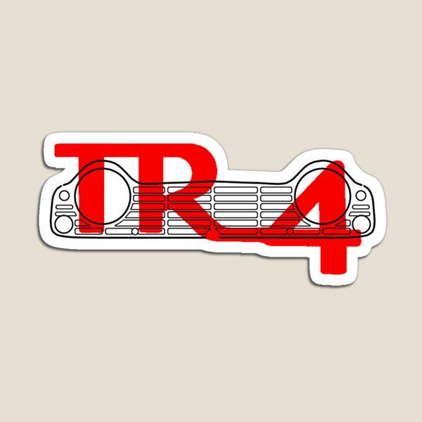Item preview, Triumph TR4 classic 1960s British car grille and emblem designed and sold by soitwouldseem.