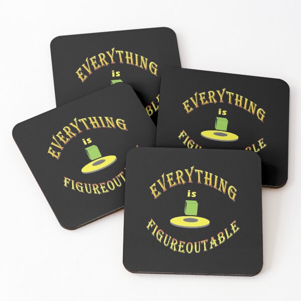 Item preview, Everything is FigureOutAble | fun, encouraging graphic designed and sold by WilsonCreekArts.