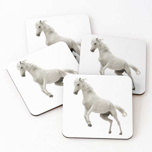 Item preview, Wild White Horse designed and sold by loveoceanair.