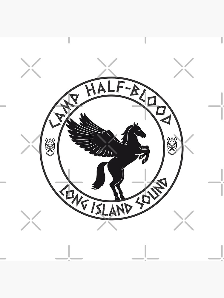 Camp halfblood Svg Included Pegasus And Long Island Sound