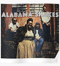 hits ALABAMA SHAKES LOGO TOUR 2016 estr Poster