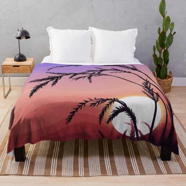 Item preview, Warm Red Sunrise Silhouetting Wheat Landscape Digital Illustration designed and sold by AlmightyClaire.
