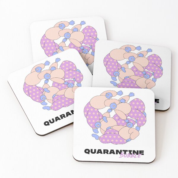 Item preview, Quarantine bubble PINK designed and sold by MarcinkuGreta.