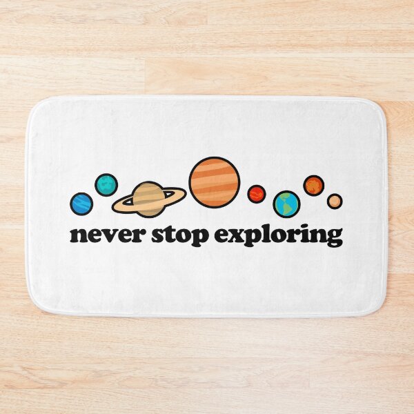 Item preview, NEVER STOP EXPLORING designed and sold by odinsxn.