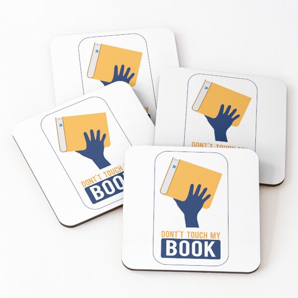 Item preview, Dont Touch My Book Modern Sticker | Book | Books | Book day, Literacy Day designed and sold by graphic-genie.