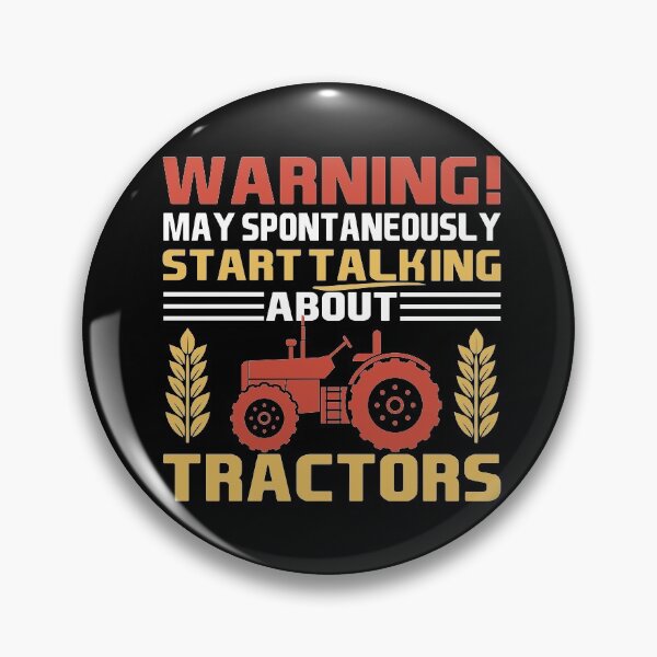 Item preview, Warning May Spontaneously Talk About Tractors - Farmer designed and sold by NSTeeDesign.