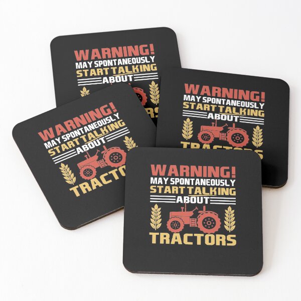 Item preview, Warning May Spontaneously Talk About Tractors - Farmer designed and sold by NSTeeDesign.