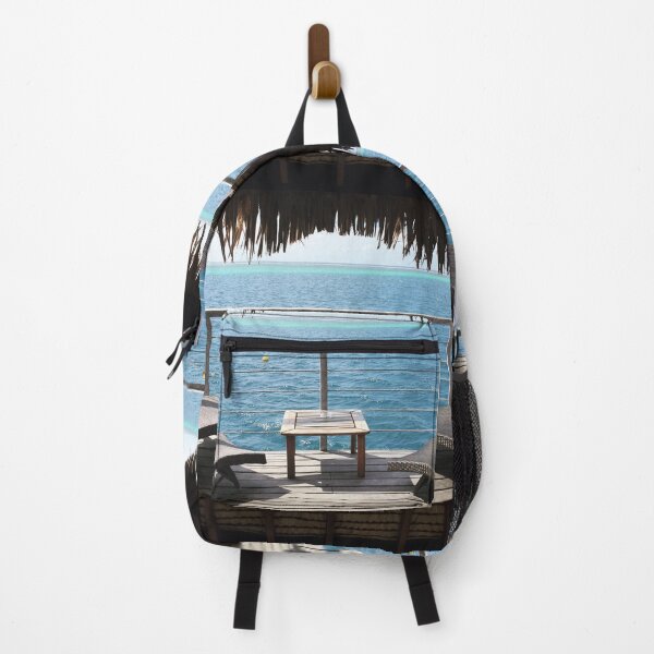 Item preview, Tahiti Moorea Beach Hut Photograph designed and sold by Littlebop.