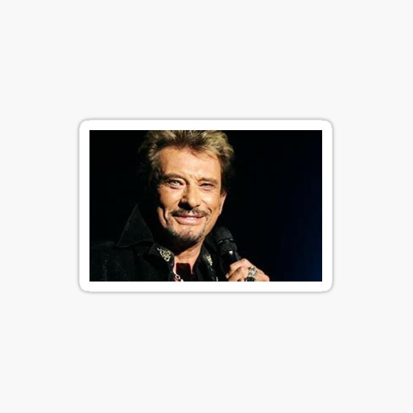 johnny hallyday Sticker