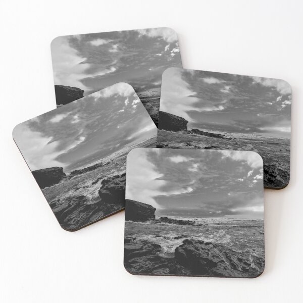 Item preview, Collywell Bay Storm in B&W designed and sold by Violaman.