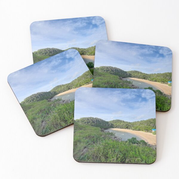 Item preview, Hidden paradise lake lagoon sand beach designed and sold by kall3bu.