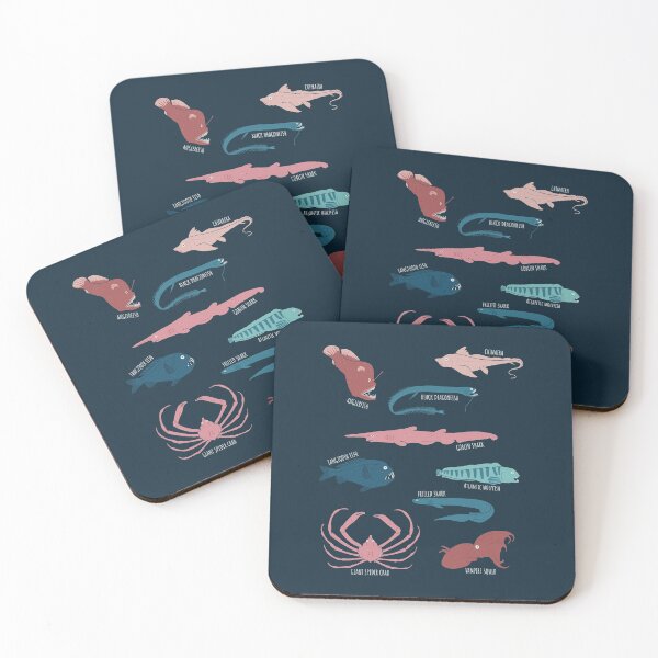 Item preview, Creatures Of Deep Sea Collection Cute Marine Biologists designed and sold by JokeGysen.