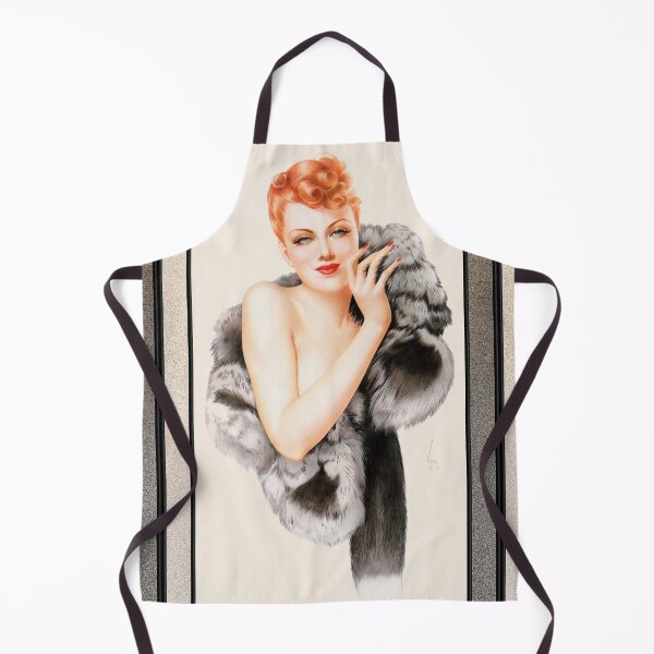 Item preview, Fox by Alberto Vargas Pin-Up Girl Vintage Artwork designed and sold by Xzendor7 Digital Art Creations.