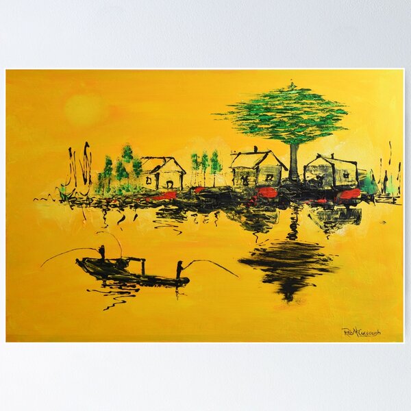 Item preview, Fishing at Sunset Island designed and sold by Rob McCullough.