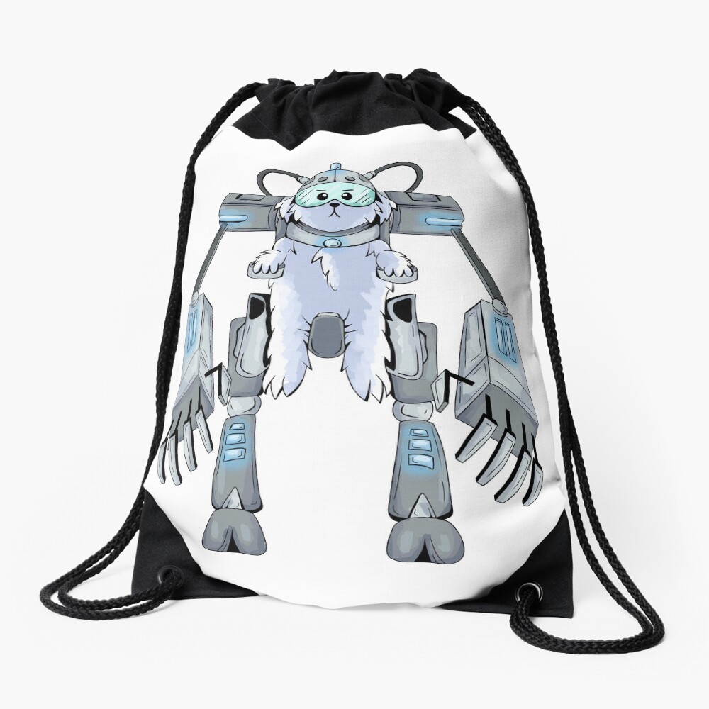 Snuffles the Dog, Rick and Morty Drawstring Bag