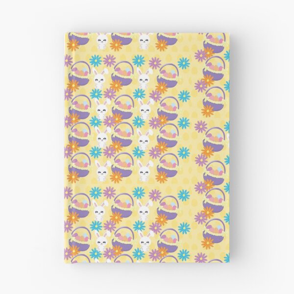 Item preview, Easter Egg Basket Rabbit Theme Pattern designed and sold by dreamofdenim.