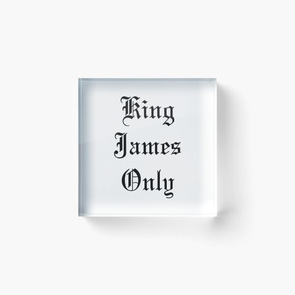 Item preview, King James only designed and sold by Logosdesignshop.