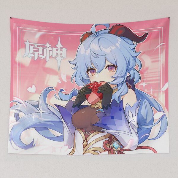 Item preview, Genshin Impact - Ganyu Valentine Official Artwork 2021 designed and sold by Krimsy.