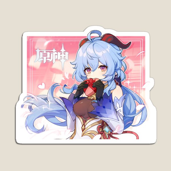 Item preview, Genshin Impact - Ganyu Valentine Official Artwork 2021 designed and sold by Krimsy.