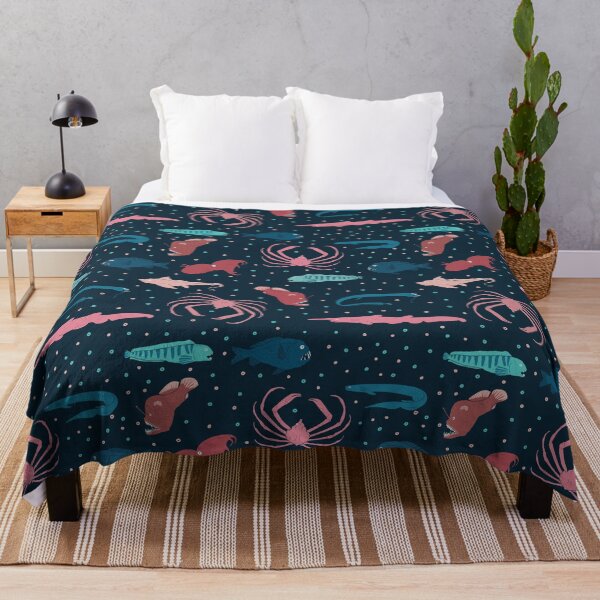 Item preview, Creatures Of Deep Sea Collection Cute Marine Biologists Pattern designed and sold by JokeGysen.