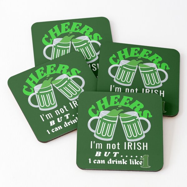 Item preview, Saint Patrick day, Cheers, I am not Irish but I can drink like one #1 designed and sold by Hypnotees.