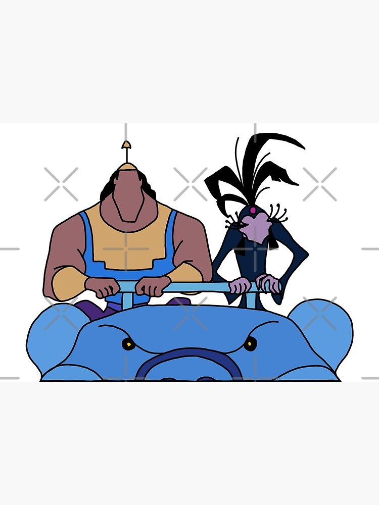 Disover Krock and Yzma - Emperor's New Groove Premium Matte Vertical Poster