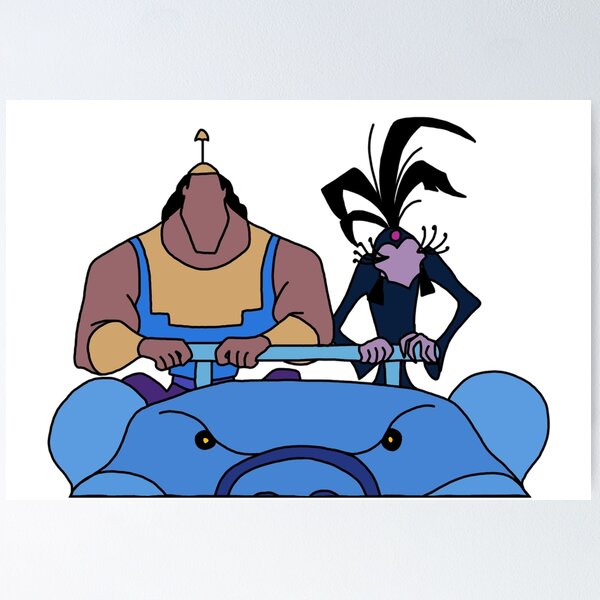 Yzma And Kronk Wall Art for Sale Redbubble