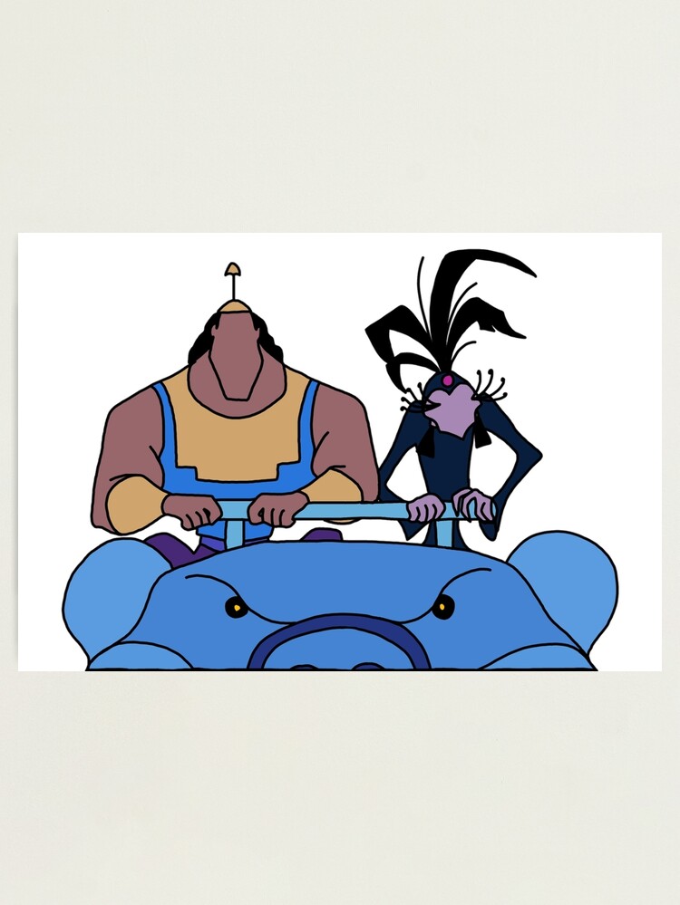 Kronk and Yzma Emperor s New Groove Photographic Print