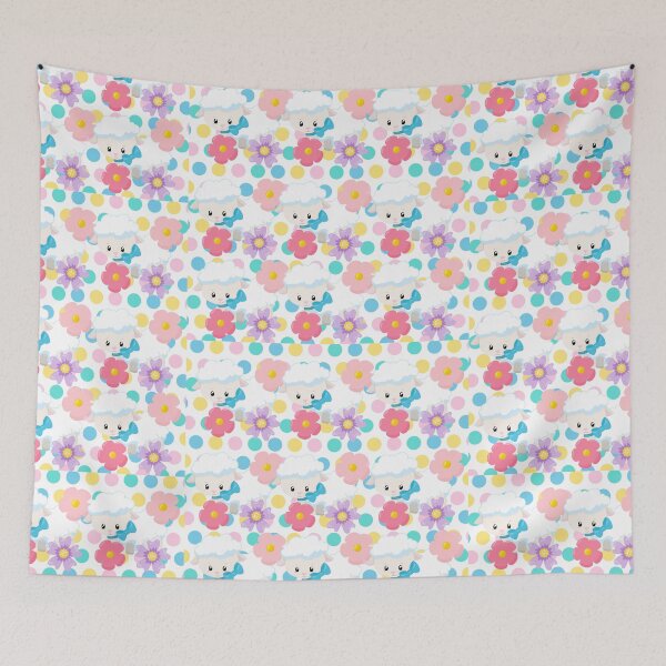 Item preview, Easter Lamb Pattern designed and sold by dreamofdenim.