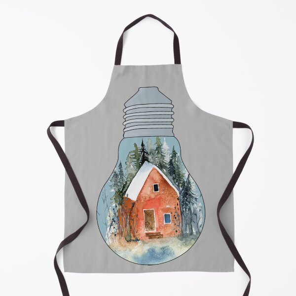 Item preview, House In A Bulb designed and sold by ilustraliza.