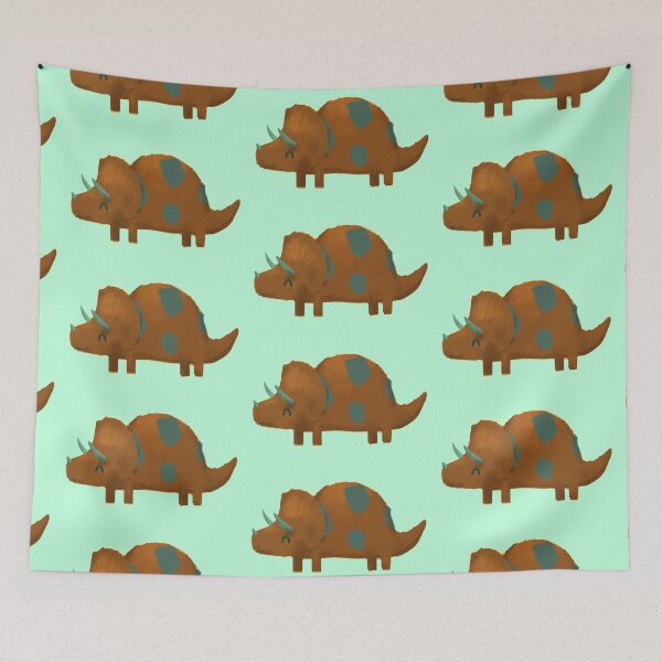 Item preview, Cute Cartoon Baby Dinosaur Illustration - Triceratops designed and sold by stilo29.