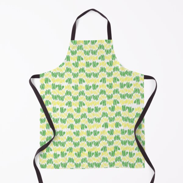Item preview, Green and yellow zig zag pattern designed and sold by 'VARI'.