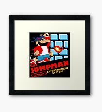 JUMPMAN Framed Print